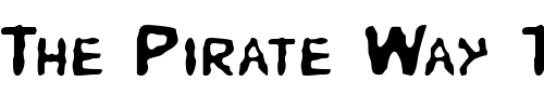 Font : Pandemonious-Puffery-Light Custom Text : The Pirate Way Test your own text here Click to download or to view this font on a tshirt that can be custom printed in Bali