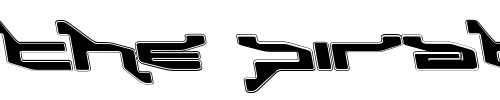 Font : Panic-Outline-A-Italic Custom Text : The Pirate Way Test your own text here Click to download or to view this font on a tshirt that can be custom printed in Bali