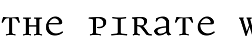 Font : Panoptica Custom Text : The Pirate Way Test your own text here Click to download or to view this font on a tshirt that can be custom printed in Bali