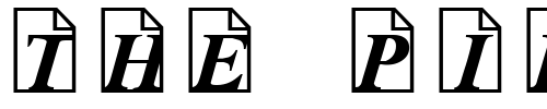 Font : Paper-Trail Custom Text : The Pirate Way Test your own text here Click to download or to view this font on a tshirt that can be custom printed in Bali