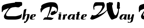 Font : Paprika-Regular Custom Text : The Pirate Way Test your own text here Click to download or to view this font on a tshirt that can be custom printed in Bali