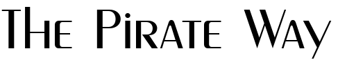 Font : Paquete-Light-SSi-Light Custom Text : The Pirate Way Test your own text here Click to download or to view this font on a tshirt that can be custom printed in Bali