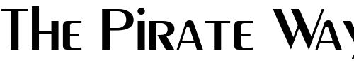 Font : PaqueteSSK Custom Text : The Pirate Way Test your own text here Click to download or to view this font on a tshirt that can be custom printed in Bali