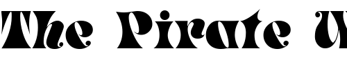 Font : Parade-Regular Custom Text : The Pirate Way Test your own text here Click to download or to view this font on a tshirt that can be custom printed in Bali