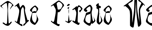 Font : Paraffin Custom Text : The Pirate Way Test your own text here Click to download or to view this font on a tshirt that can be custom printed in Bali