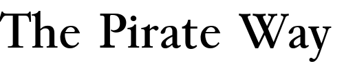 Font : Paramount-Regular Custom Text : The Pirate Way Test your own text here Click to download or to view this font on a tshirt that can be custom printed in Bali