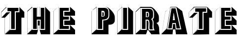 Font : ParapaDisplayCapsSSK-Regular Custom Text : The Pirate Way Test your own text here Click to download or to view this font on a tshirt that can be custom printed in Bali
