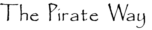 Font : Parchment-Regular Custom Text : The Pirate Way Test your own text here Click to download or to view this font on a tshirt that can be custom printed in Bali