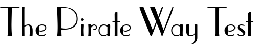 Font : Parcival-Dekor-DB Custom Text : The Pirate Way Test your own text here Click to download or to view this font on a tshirt that can be custom printed in Bali
