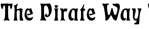 Font : ParielSSK Custom Text : The Pirate Way Test your own text here Click to download or to view this font on a tshirt that can be custom printed in Bali