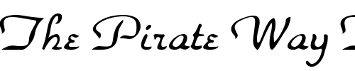 Font : ParkHaven-Normal Custom Text : The Pirate Way Test your own text here Click to download or to view this font on a tshirt that can be custom printed in Bali