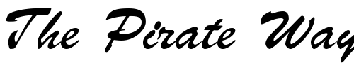 Font : Parsek-Cyrillic Custom Text : The Pirate Way Test your own text here Click to download or to view this font on a tshirt that can be custom printed in Bali