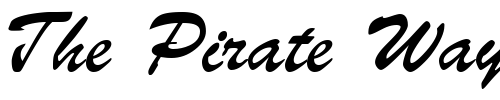 Font : ParsekCTT Custom Text : The Pirate Way Test your own text here Click to download or to view this font on a tshirt that can be custom printed in Bali