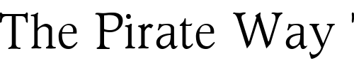 Font : Parson Custom Text : The Pirate Way Test your own text here Click to download or to view this font on a tshirt that can be custom printed in Bali