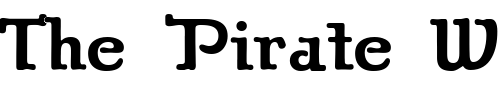 Font : Parsons-Alternate-Heavy Custom Text : The Pirate Way Test your own text here Click to download or to view this font on a tshirt that can be custom printed in Bali