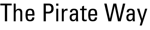 Font : PartnerCondensed-Normal Custom Text : The Pirate Way Test your own text here Click to download or to view this font on a tshirt that can be custom printed in Bali