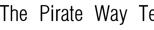 Font : Partridge-Condensed-Light-Li Custom Text : The Pirate Way Test your own text here Click to download or to view this font on a tshirt that can be custom printed in Bali
