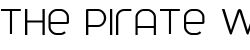 Font : Parvoflavin-Light Custom Text : The Pirate Way Test your own text here Click to download or to view this font on a tshirt that can be custom printed in Bali