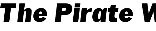 Font : PaschDisplaySSK-Italic Custom Text : The Pirate Way Test your own text here Click to download or to view this font on a tshirt that can be custom printed in Bali