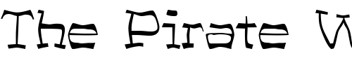 Font : PastedWarp Custom Text : The Pirate Way Test your own text here Click to download or to view this font on a tshirt that can be custom printed in Bali