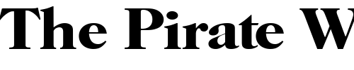 Font : PaulBecker-Bold Custom Text : The Pirate Way Test your own text here Click to download or to view this font on a tshirt that can be custom printed in Bali