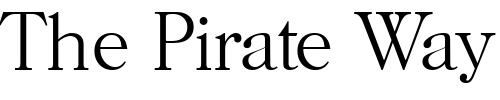 Font : PaulBecker-ExtraLight Custom Text : The Pirate Way Test your own text here Click to download or to view this font on a tshirt that can be custom printed in Bali