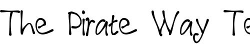 Font : PaulMaul Custom Text : The Pirate Way Test your own text here Click to download or to view this font on a tshirt that can be custom printed in Bali