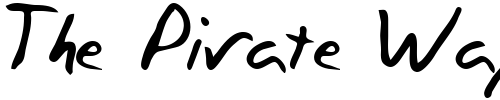 Font : Paulson-Regular Custom Text : The Pirate Way Test your own text here Click to download or to view this font on a tshirt that can be custom printed in Bali