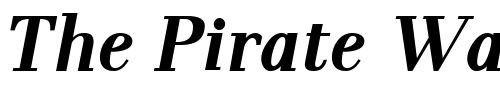 Font : Pax-BoldItalic Custom Text : The Pirate Way Test your own text here Click to download or to view this font on a tshirt that can be custom printed in Bali