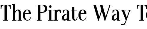 Font : Pax-Cond Custom Text : The Pirate Way Test your own text here Click to download or to view this font on a tshirt that can be custom printed in Bali