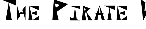 Font : Paxil-Initials Custom Text : The Pirate Way Test your own text here Click to download or to view this font on a tshirt that can be custom printed in Bali
