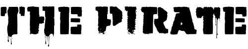 Font : Payload-Spraycan Custom Text : The Pirate Way Test your own text here Click to download or to view this font on a tshirt that can be custom printed in Bali