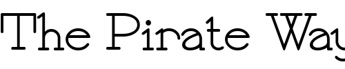 Font : PayzantPen Custom Text : The Pirate Way Test your own text here Click to download or to view this font on a tshirt that can be custom printed in Bali