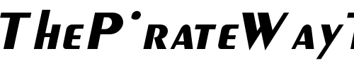 Font : Peignoit-X Custom Text : The Pirate Way Test your own text here Click to download or to view this font on a tshirt that can be custom printed in Bali