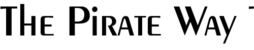 Font : PeilotDB-Normal Custom Text : The Pirate Way Test your own text here Click to download or to view this font on a tshirt that can be custom printed in Bali