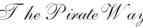 Font : PenTweaksOneSSK-Regular Custom Text : The Pirate Way Test your own text here Click to download or to view this font on a tshirt that can be custom printed in Bali