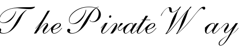 Font : PenTweaksTwoSSK-Regular Custom Text : The Pirate Way Test your own text here Click to download or to view this font on a tshirt that can be custom printed in Bali