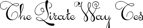 Font : Pendulum Custom Text : The Pirate Way Test your own text here Click to download or to view this font on a tshirt that can be custom printed in Bali