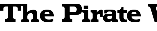Font : Penthouse-ExtraBold Custom Text : The Pirate Way Test your own text here Click to download or to view this font on a tshirt that can be custom printed in Bali