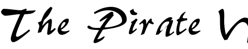 Font : PepScript-Regular Custom Text : The Pirate Way Test your own text here Click to download or to view this font on a tshirt that can be custom printed in Bali