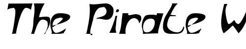 Font : PeppertreeSSK-Italic Custom Text : The Pirate Way Test your own text here Click to download or to view this font on a tshirt that can be custom printed in Bali