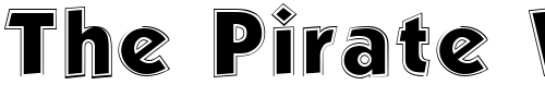 Font : Performa-Outline-SSi-Outline Custom Text : The Pirate Way Test your own text here Click to download or to view this font on a tshirt that can be custom printed in Bali