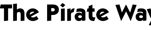 Font : Performa-SSi-Bold Custom Text : The Pirate Way Test your own text here Click to download or to view this font on a tshirt that can be custom printed in Bali
