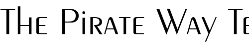 Font : Peridot-Regular Custom Text : The Pirate Way Test your own text here Click to download or to view this font on a tshirt that can be custom printed in Bali