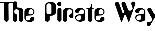 Font : Perkle-Display-SSi Custom Text : The Pirate Way Test your own text here Click to download or to view this font on a tshirt that can be custom printed in Bali