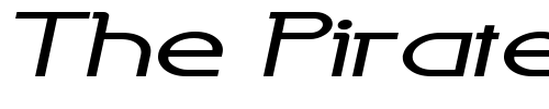 Font : Persia-Extended-Italic Custom Text : The Pirate Way Test your own text here Click to download or to view this font on a tshirt that can be custom printed in Bali