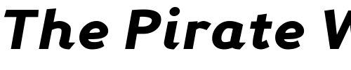 Font : Perspective-Sans-Black-Italic Custom Text : The Pirate Way Test your own text here Click to download or to view this font on a tshirt that can be custom printed in Bali