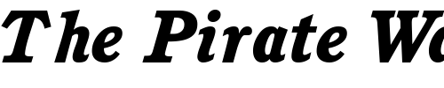 Font : PerspectiveBlackSSK Custom Text : The Pirate Way Test your own text here Click to download or to view this font on a tshirt that can be custom printed in Bali