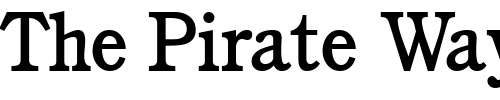 Font : PerspectiveMediumSSK Custom Text : The Pirate Way Test your own text here Click to download or to view this font on a tshirt that can be custom printed in Bali