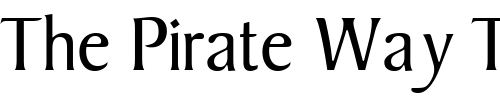 Font : PersuasionSSK-Regular Custom Text : The Pirate Way Test your own text here Click to download or to view this font on a tshirt that can be custom printed in Bali